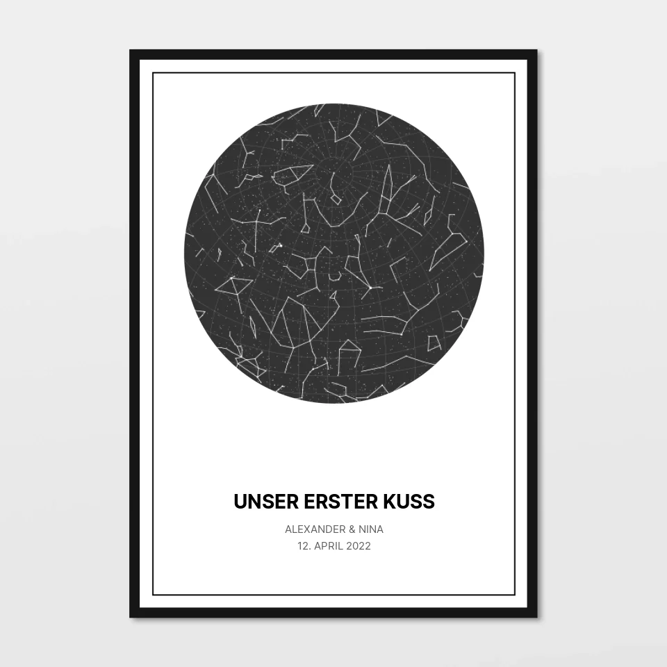 "NIGHT SKY" Sternenhimmel Poster